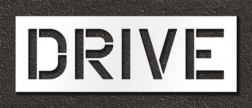 Pavement Stencil Drive