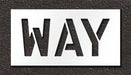 IndividualStencil Message Polyethylene