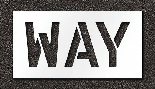 IndividualStencil Message Polyethylene