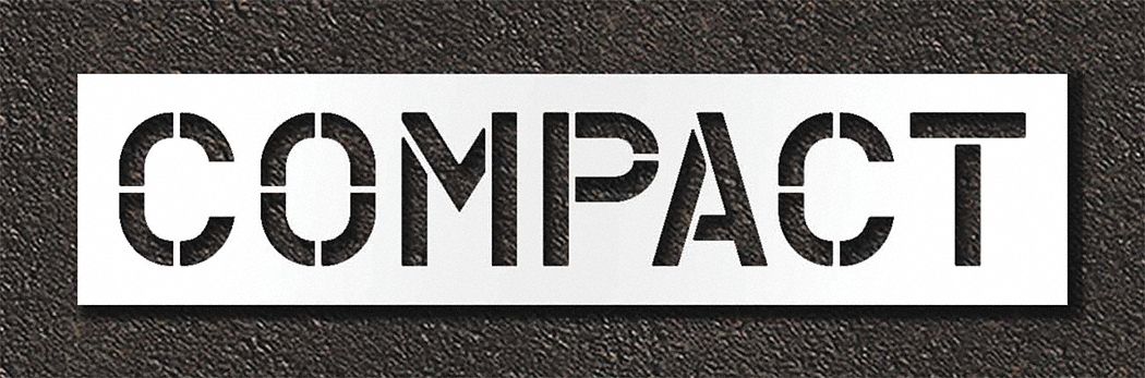 IndividualStencil Message Polyethylene