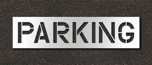Pavement Stencil Parking
