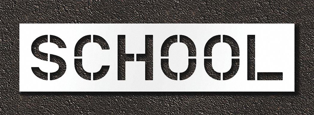 IndividualStencil Message Polyethylene