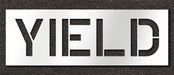 Pavement Stencil Yield