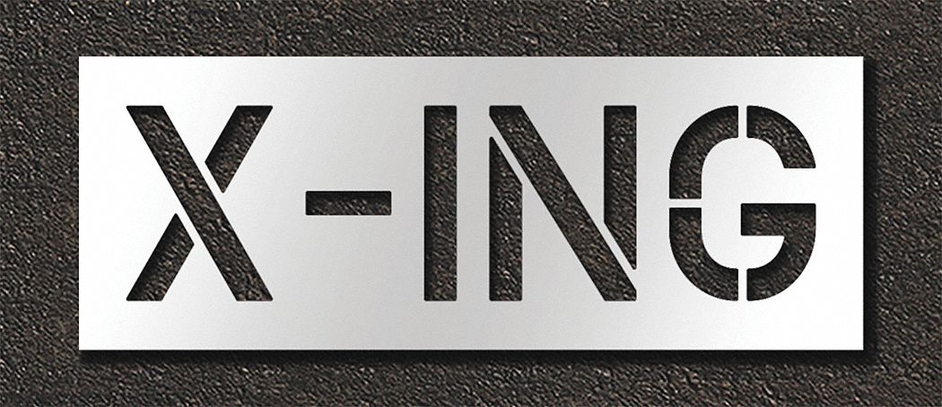 IndividualStencil Message Polyethylene
