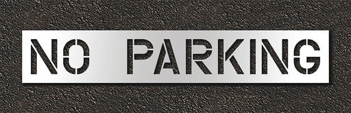 Pavement Stencil No Parking