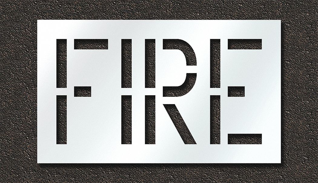 IndividualStencil Message Polyethylene