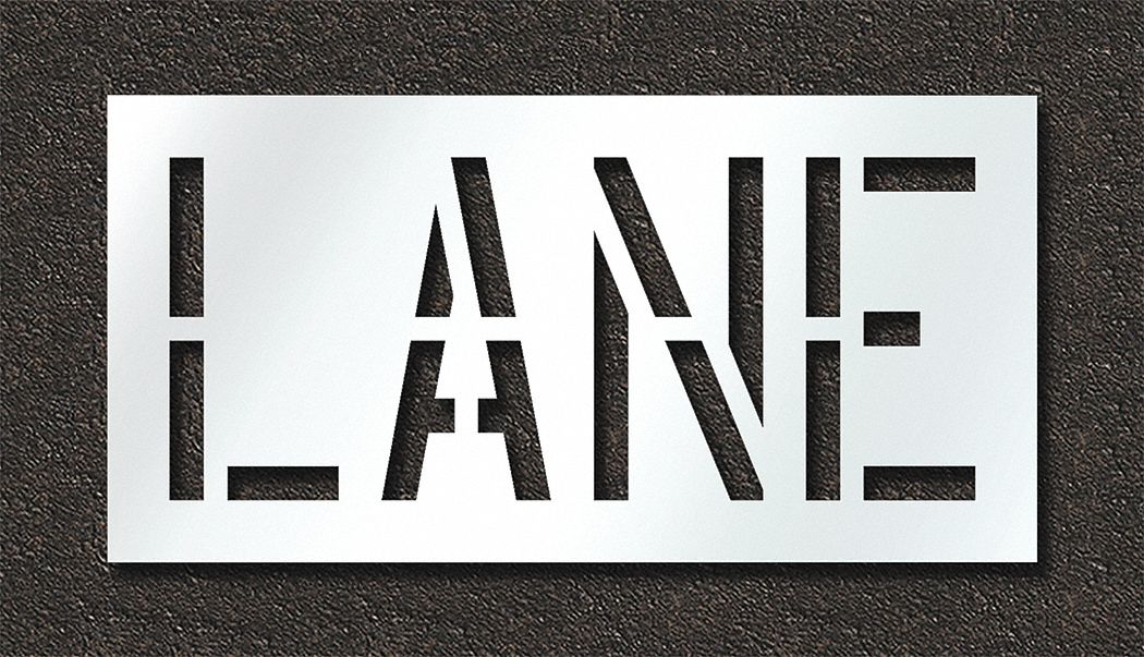 IndividualStencil Message Polyethylene