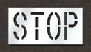 Pavement Stencil Stop