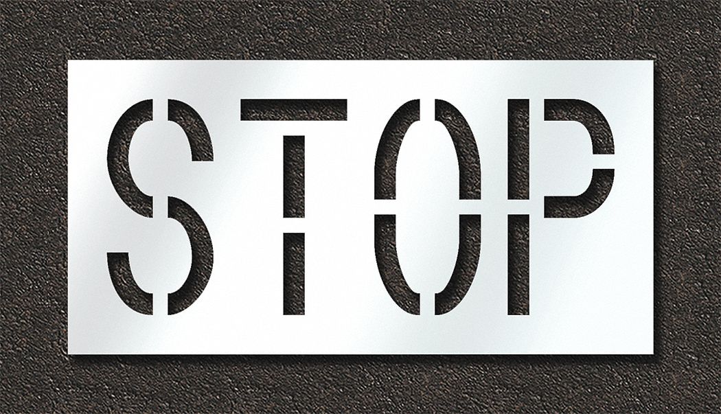 IndividualStencil Message Polyethylene