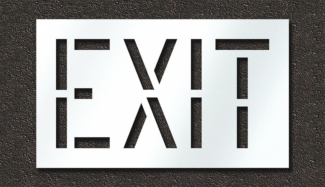 IndividualStencil Message Polyethylene