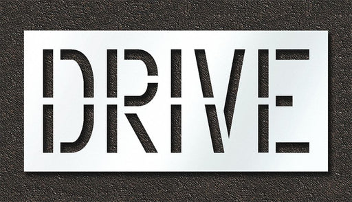 Pavement Stencil Drive