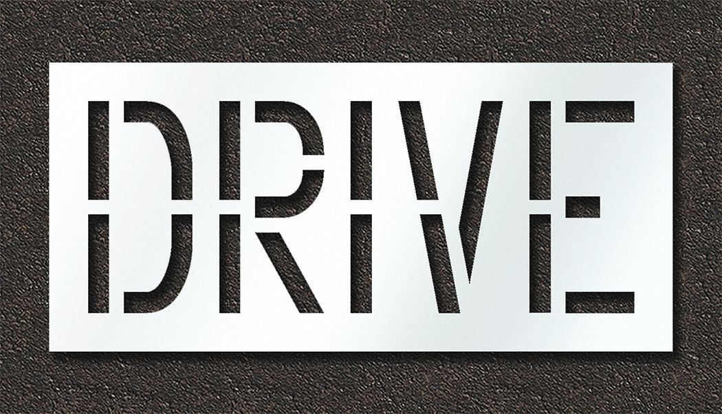IndividualStencil Message Polyethylene
