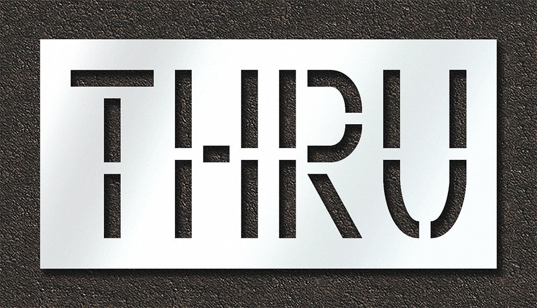 IndividualStencil Message Polyethylene