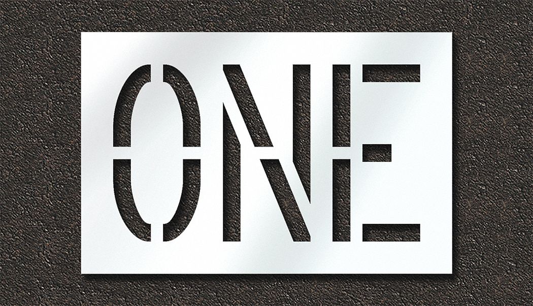 IndividualStencil Message Polyethylene
