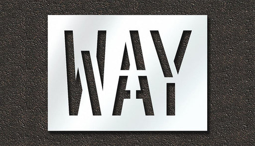 IndividualStencil Message Polyethylene