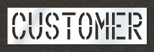 IndividualStencil Message Polyethylene