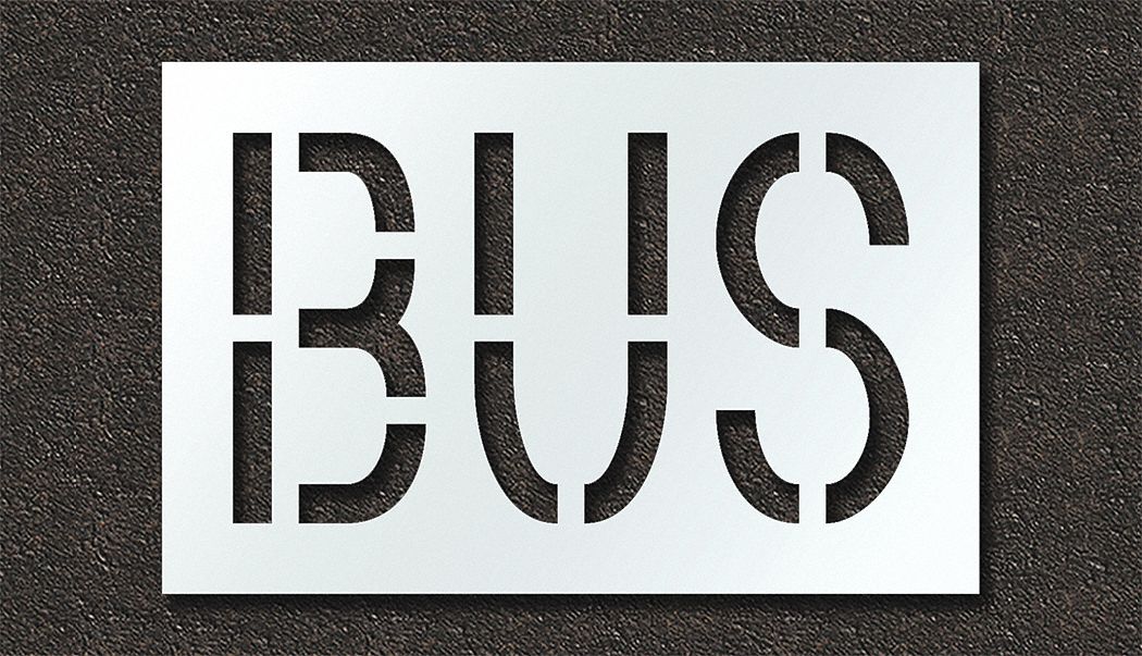 IndividualStencil Message Polyethylene