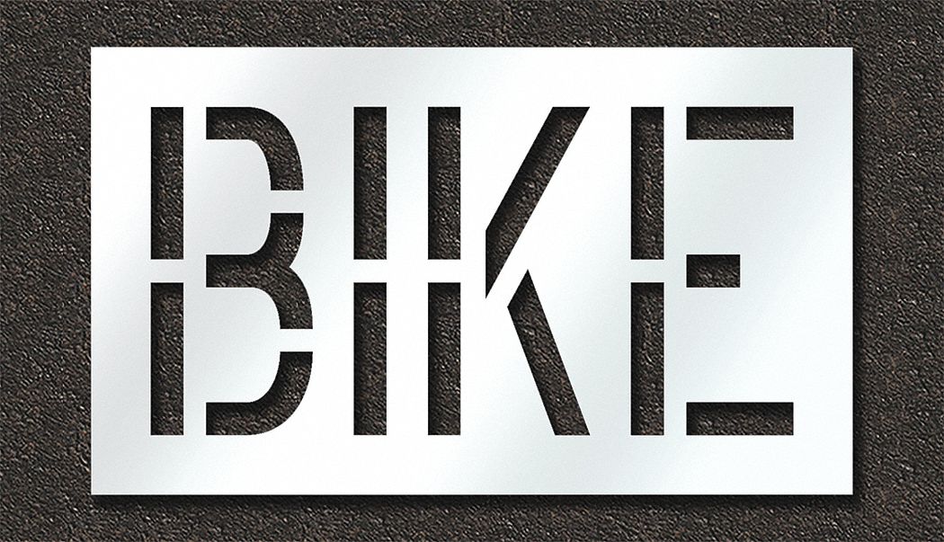 IndividualStencil Message Polyethylene