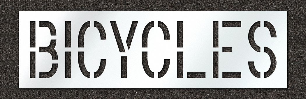 IndividualStencil Message Polyethylene