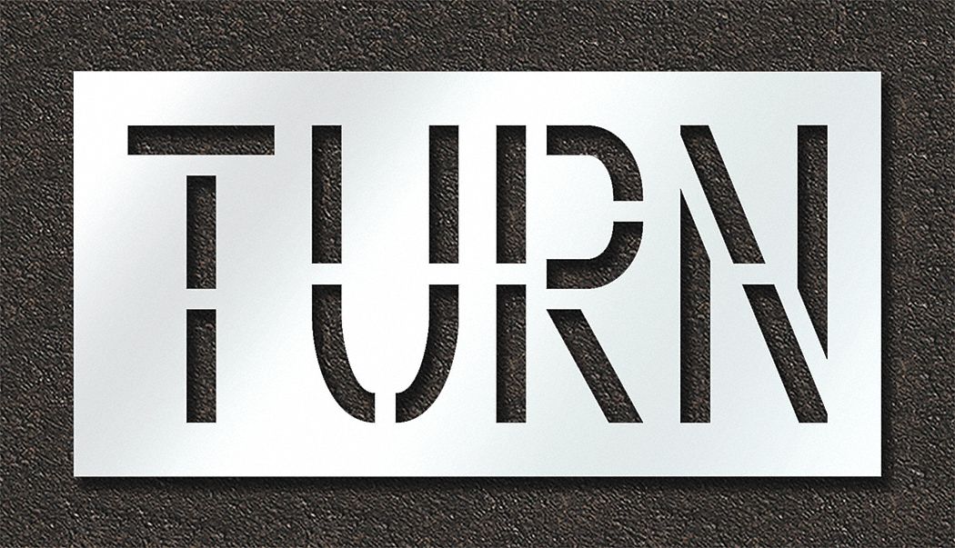 IndividualStencil Message Polyethylene