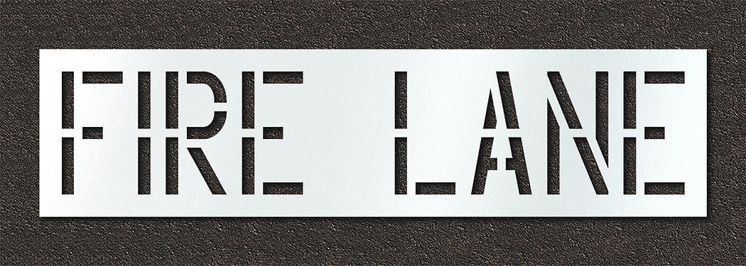 IndividualStencil Message Polyethylene