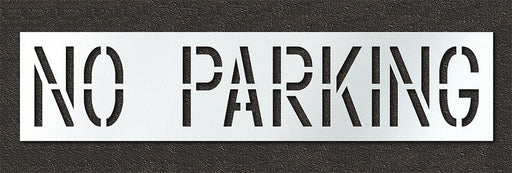 Pavement Stencil No Parking