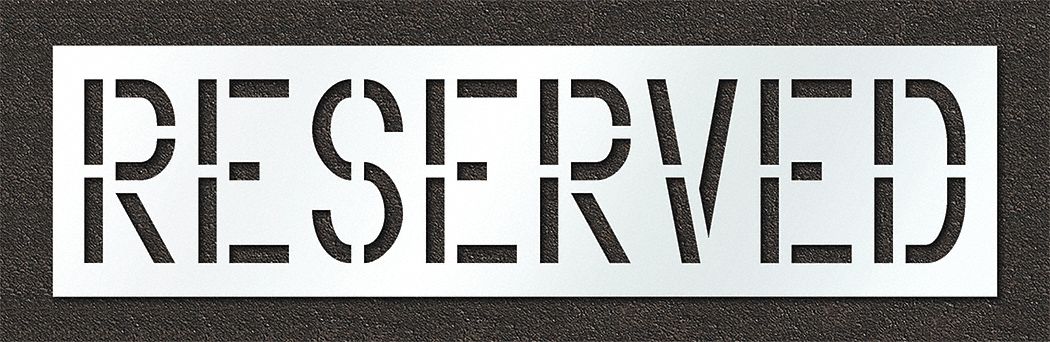 IndividualStencil Message Polyethylene