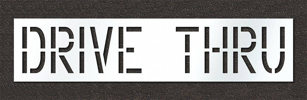 IndividualStencil Message Polyethylene