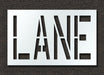 Pavement Stencil Lane