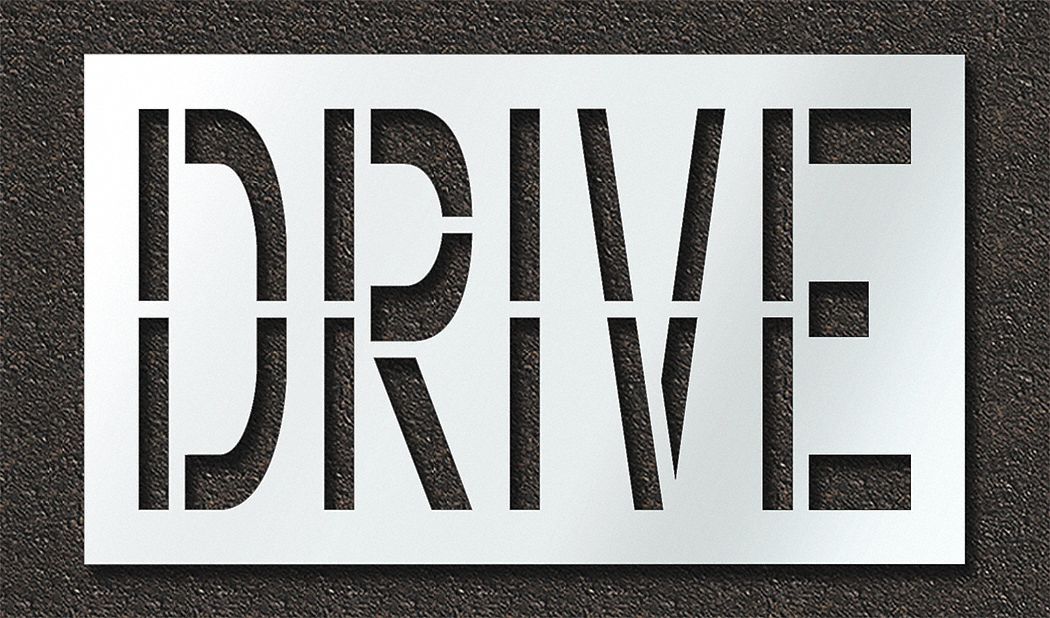 IndividualStencil Message Polyethylene