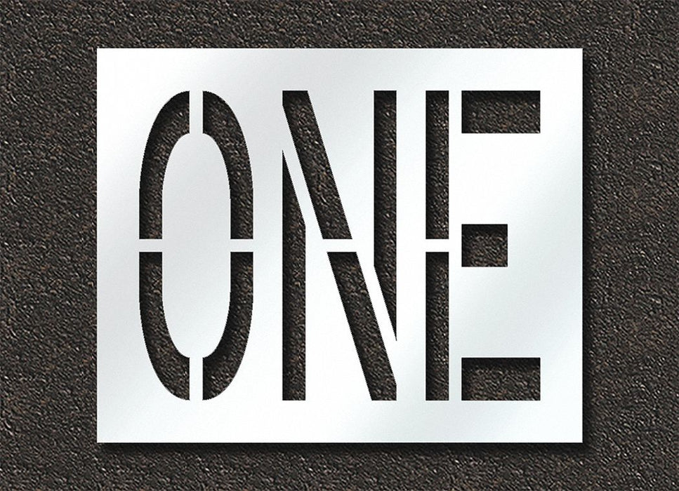 IndividualStencil Message Polyethylene