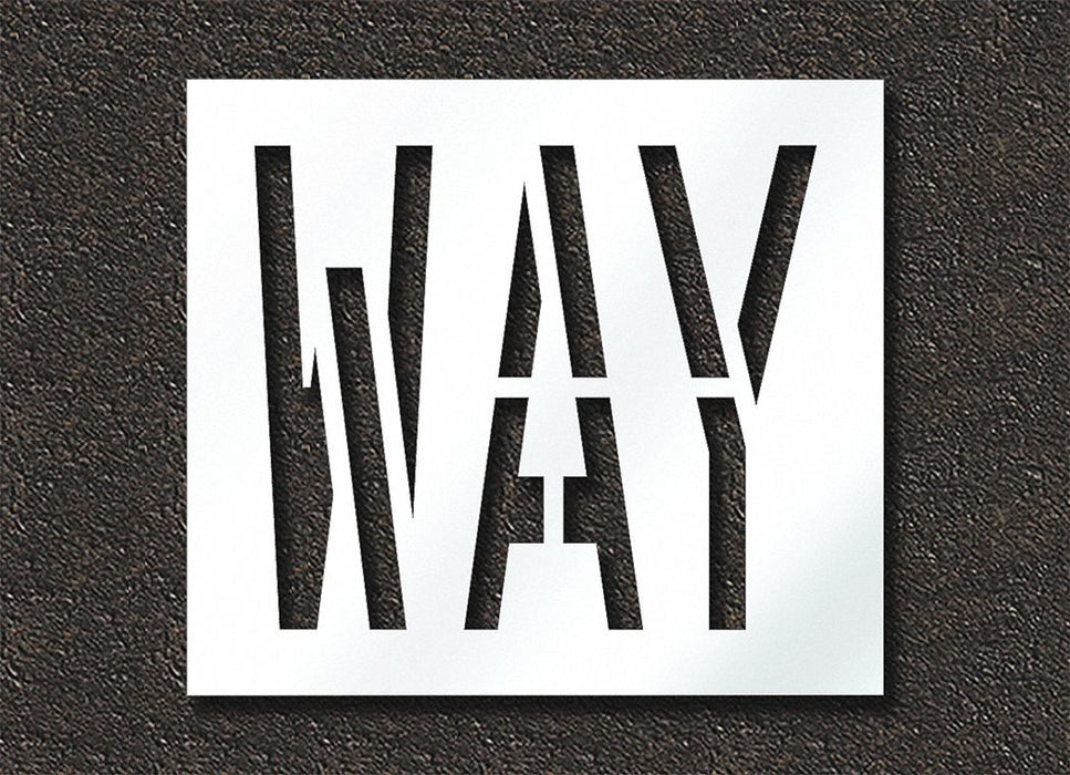 IndividualStencil Message Polyethylene