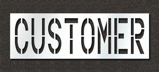 Pavement Stencil Customer