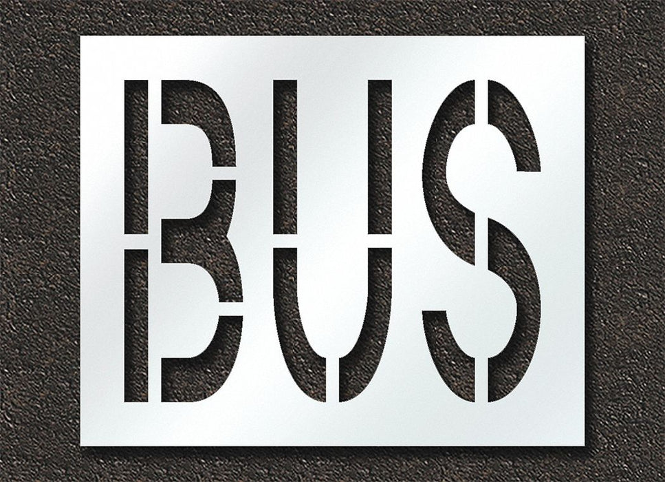 IndividualStencil Message Polyethylene