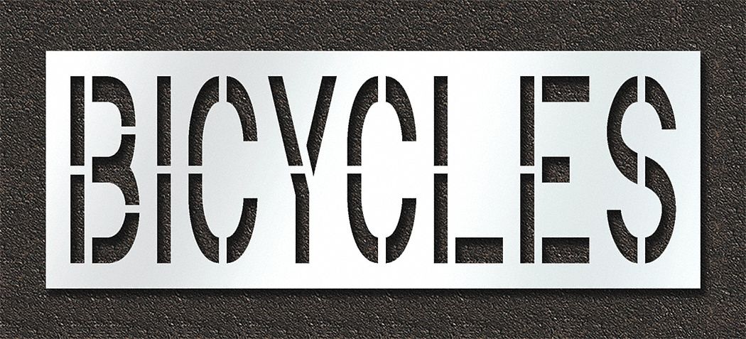 IndividualStencil Message Polyethylene