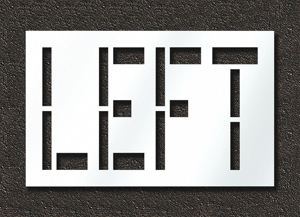 IndividualStencil Message Polyethylene