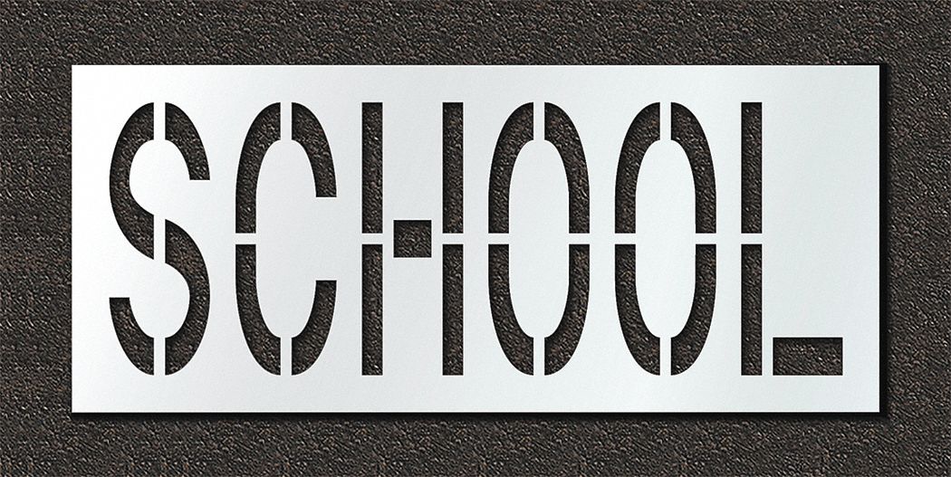 IndividualStencil Message Polyethylene