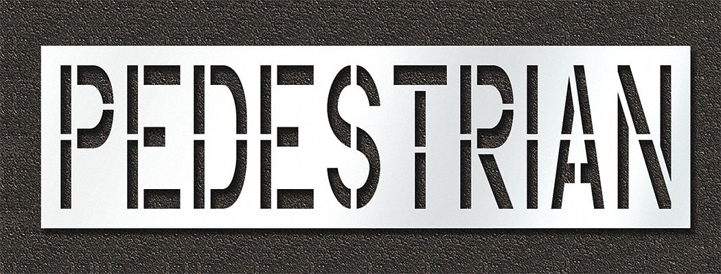 IndividualStencil Message Polyethylene