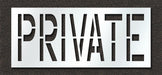 IndividualStencil Message Polyethylene