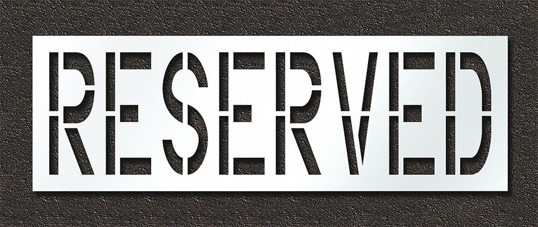 IndividualStencil Message Polyethylene