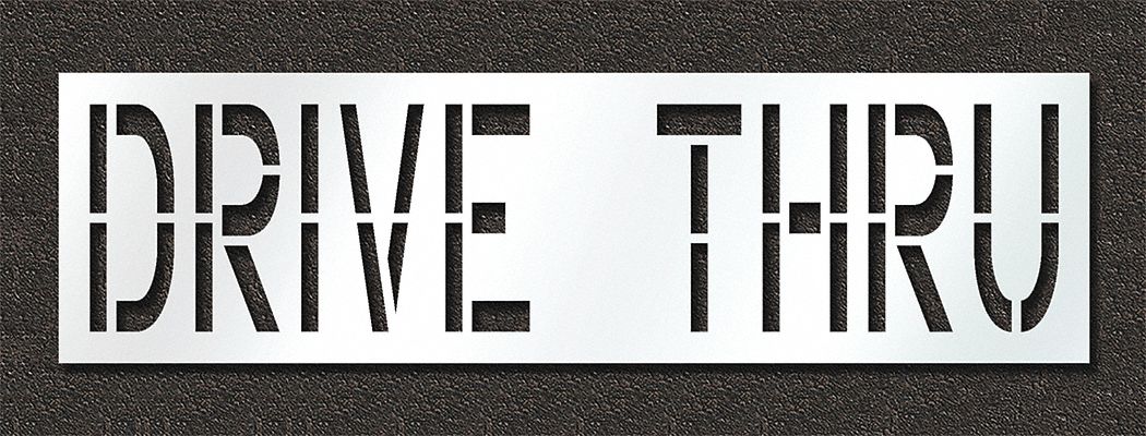 IndividualStencil Message Polyethylene