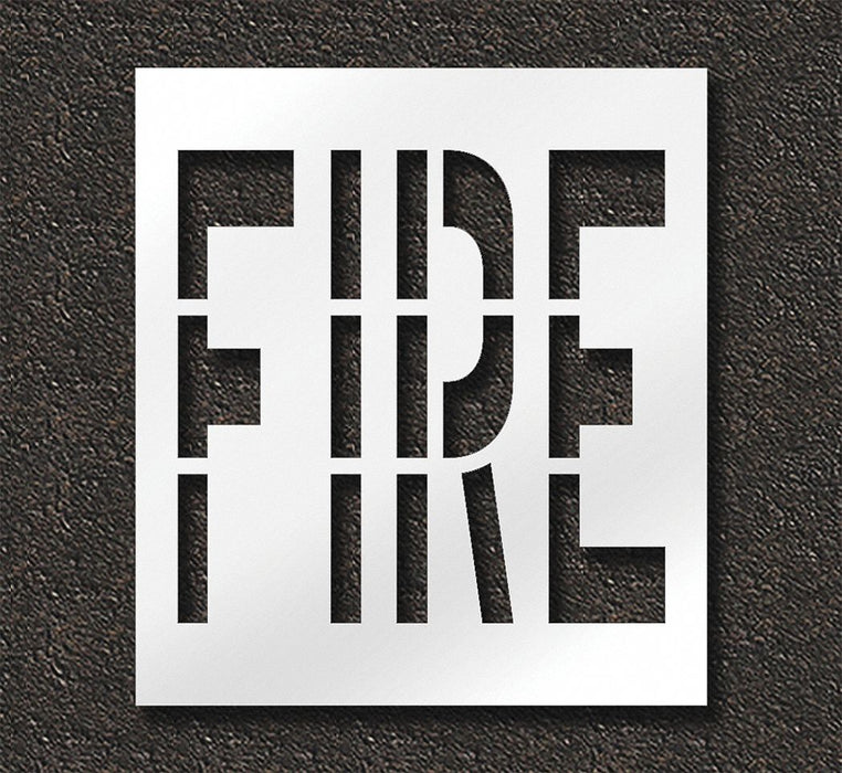 IndividualStencil Message Polyethylene