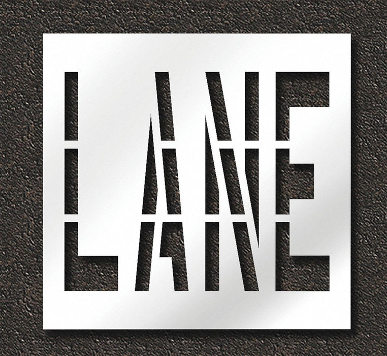IndividualStencil Message Polyethylene