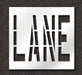 IndividualStencil Message Polyethylene
