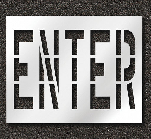 IndividualStencil Message Polyethylene