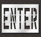IndividualStencil Message Polyethylene