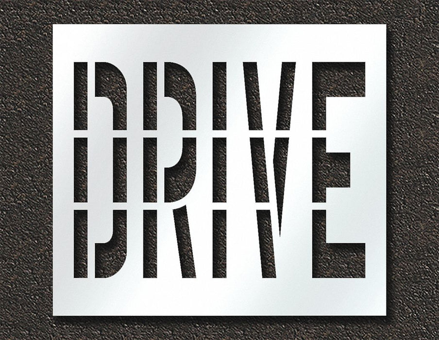 IndividualStencil Message Polyethylene