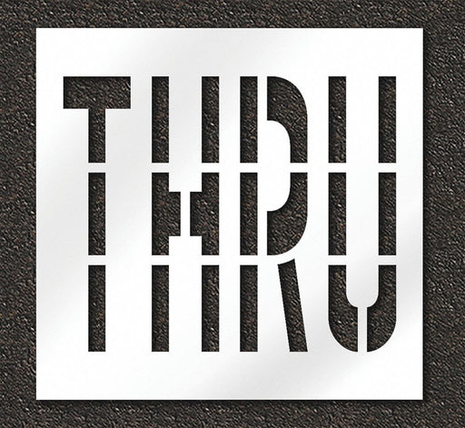 IndividualStencil Message Polyethylene