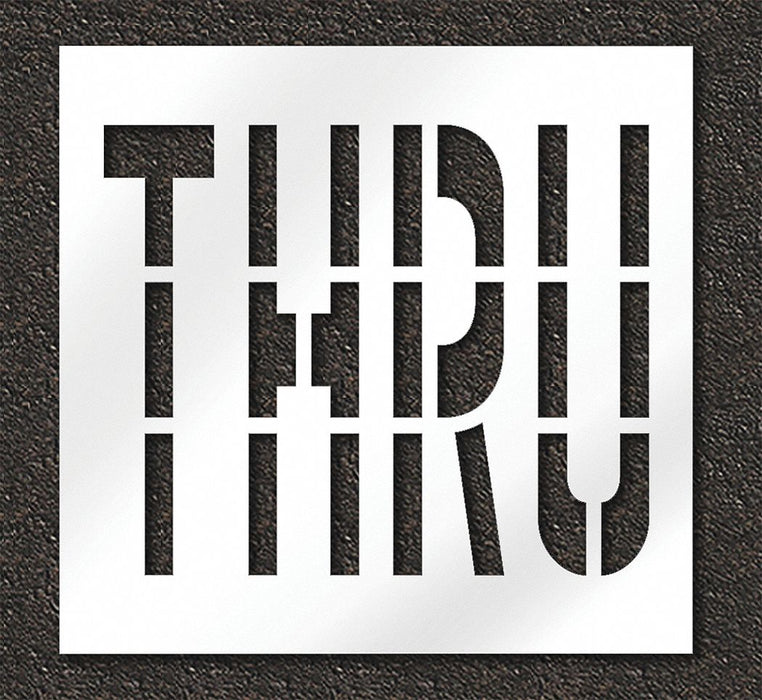 IndividualStencil Message Polyethylene