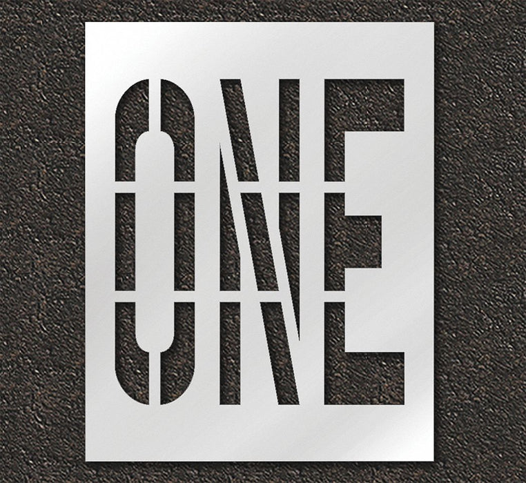 IndividualStencil Message Polyethylene